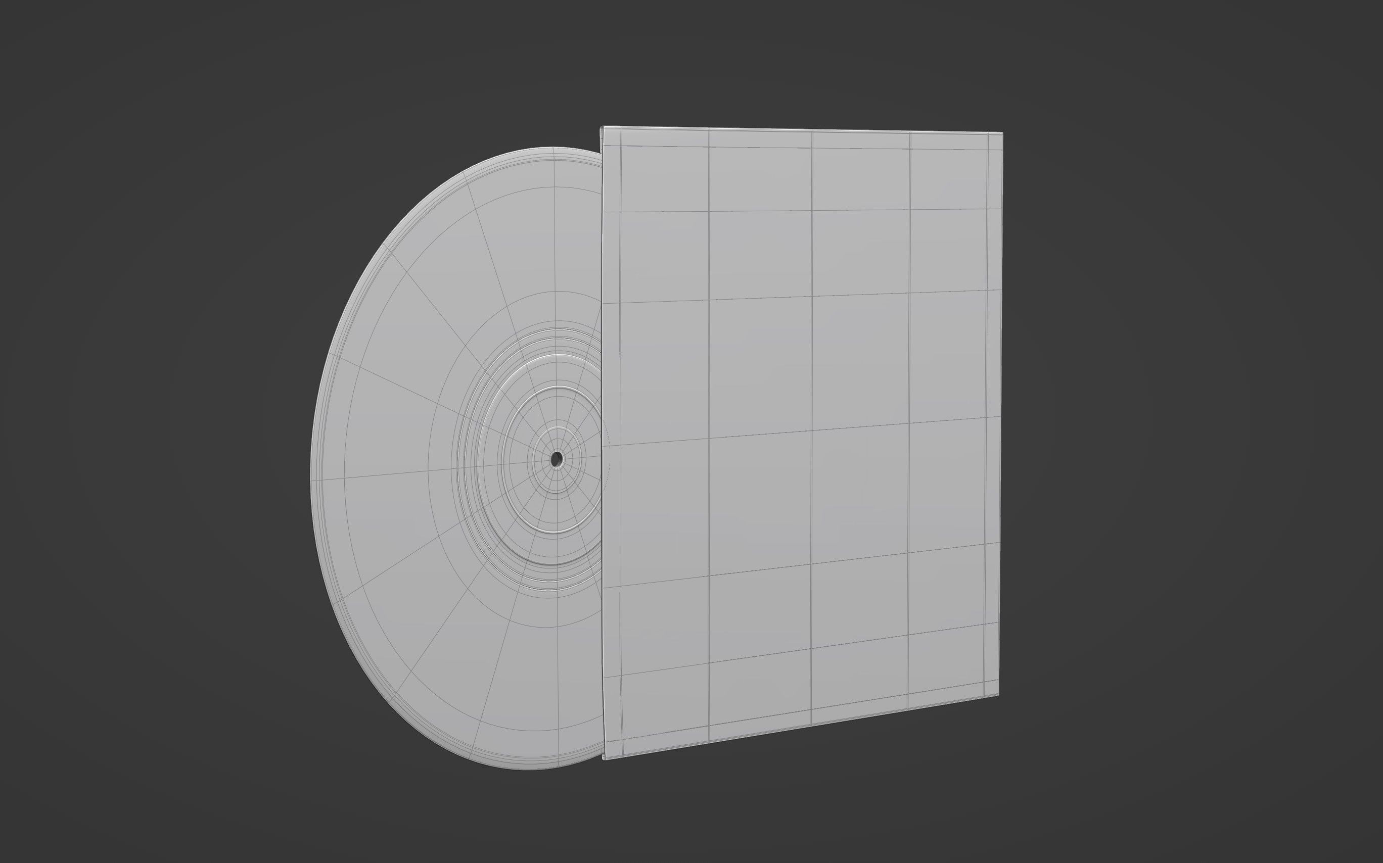 Vinyl Record 3D model_14