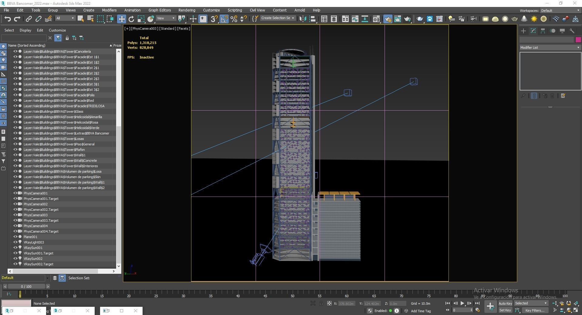 BBVA Bancomer Tower 3D model_25