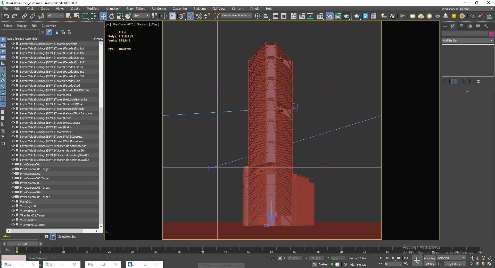 BBVA Bancomer Tower 3D model_23