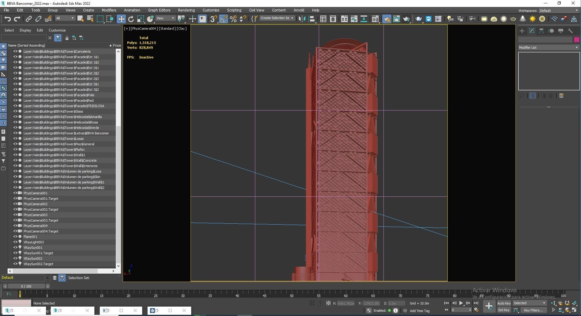 BBVA Bancomer Tower 3D model_26