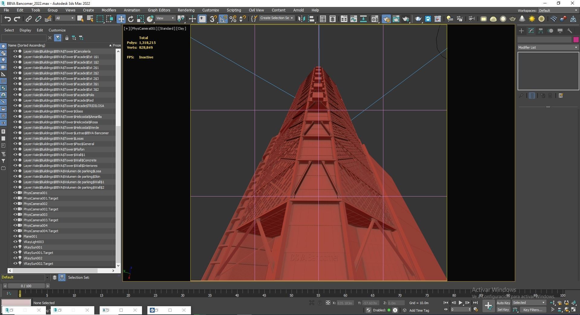 BBVA Bancomer Tower 3D model_20