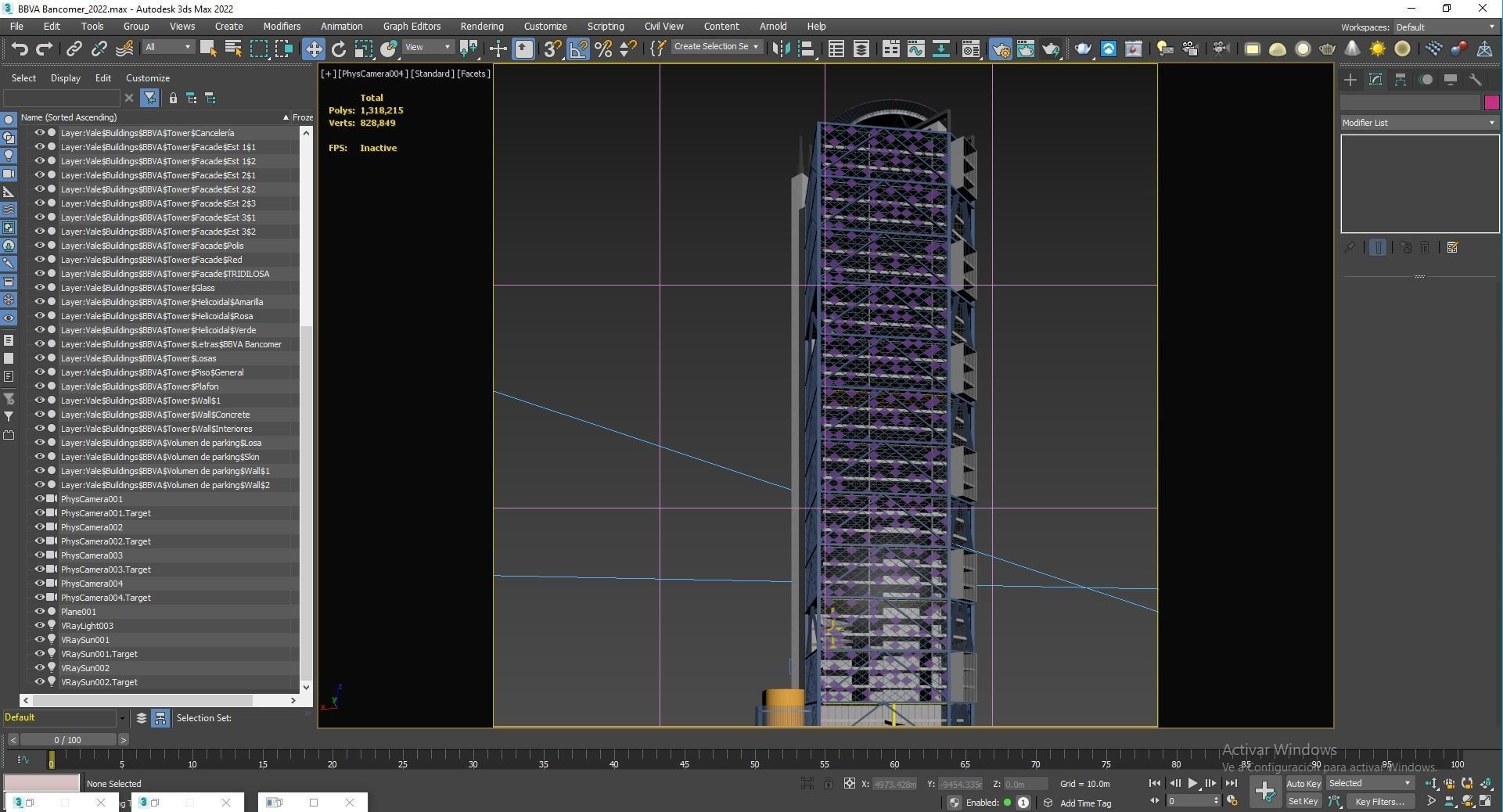 BBVA Bancomer Tower 3D model_22