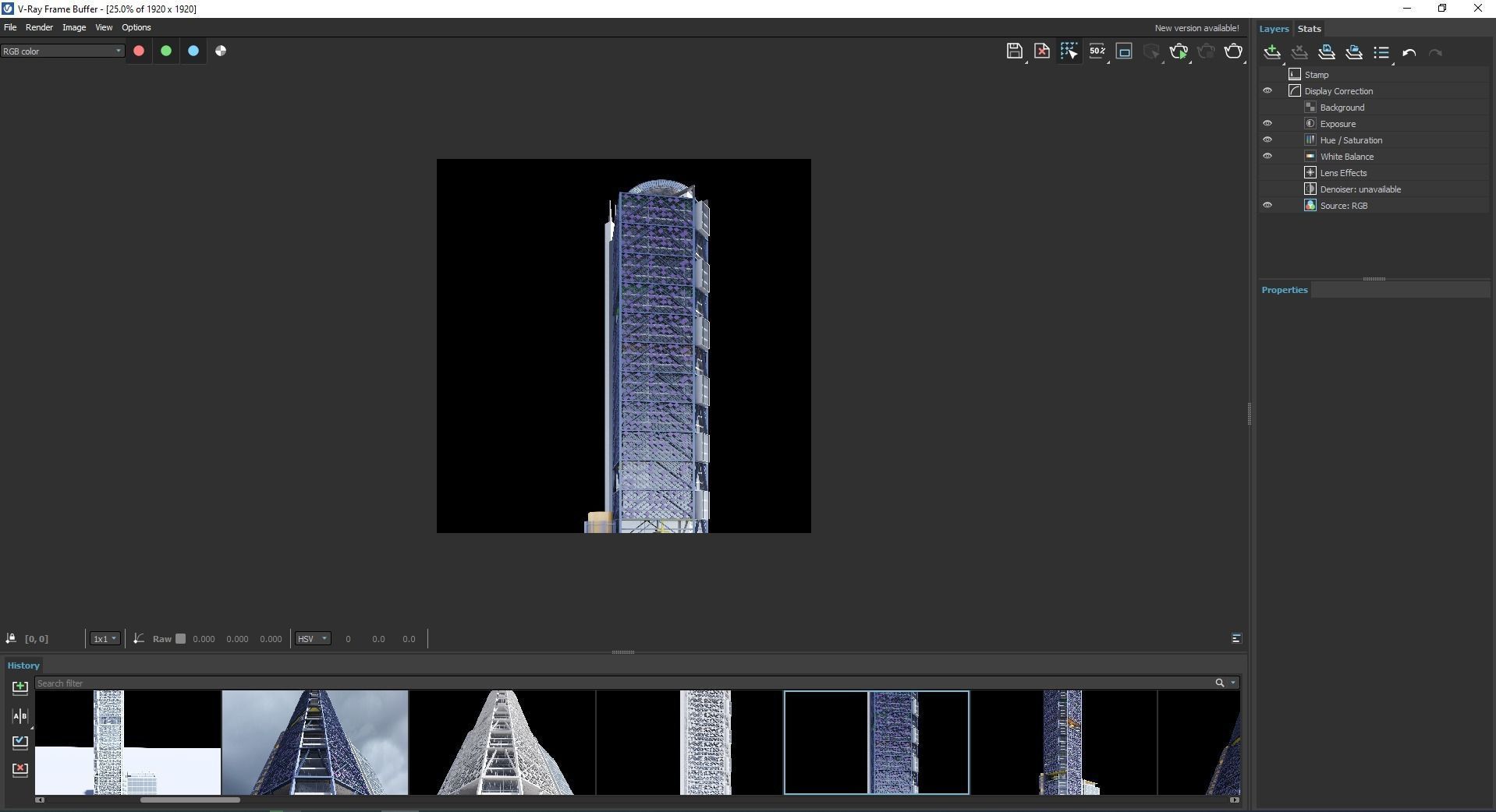 BBVA Bancomer Tower 3D model_19