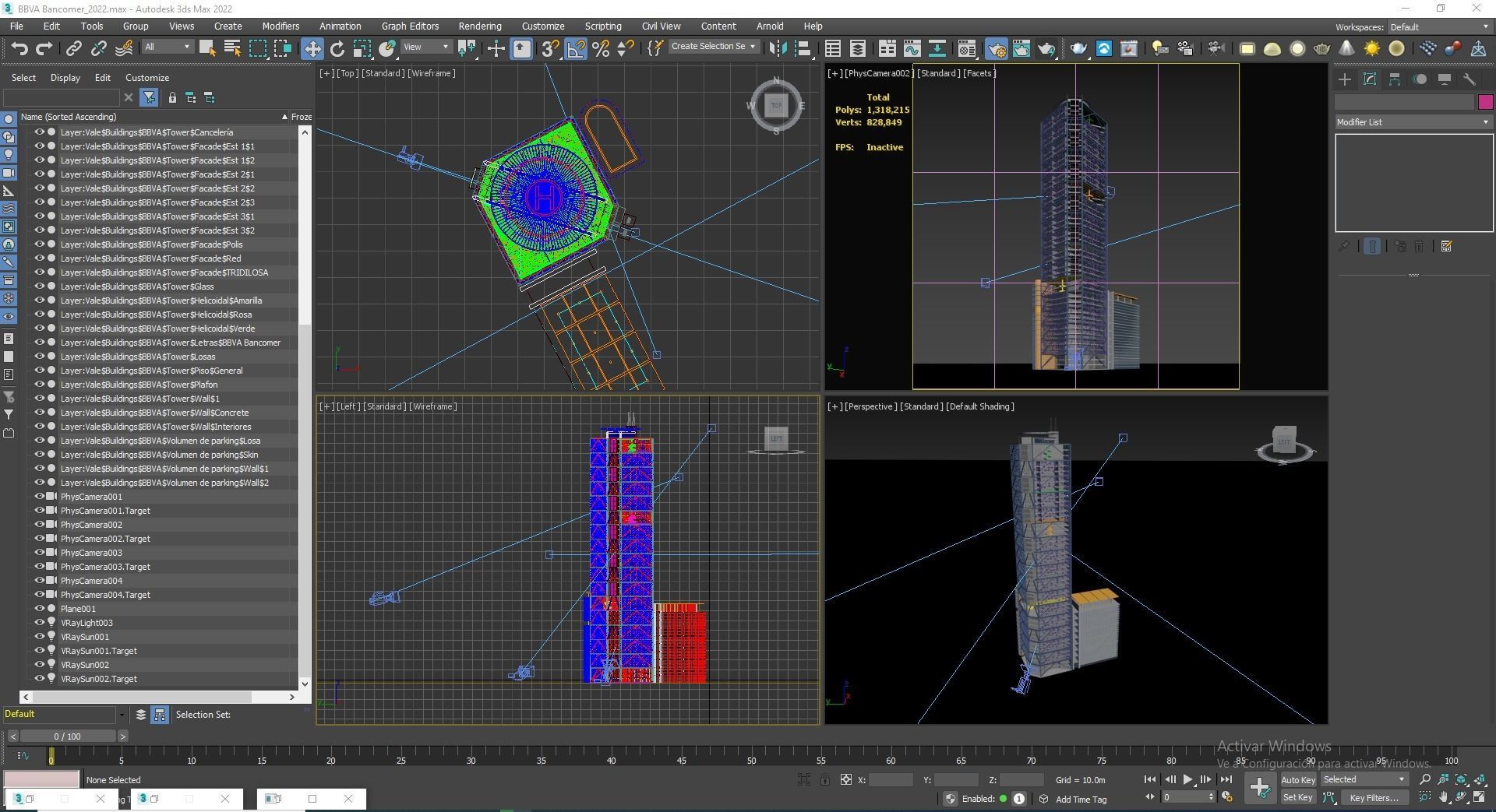 BBVA Bancomer Tower 3D model_18