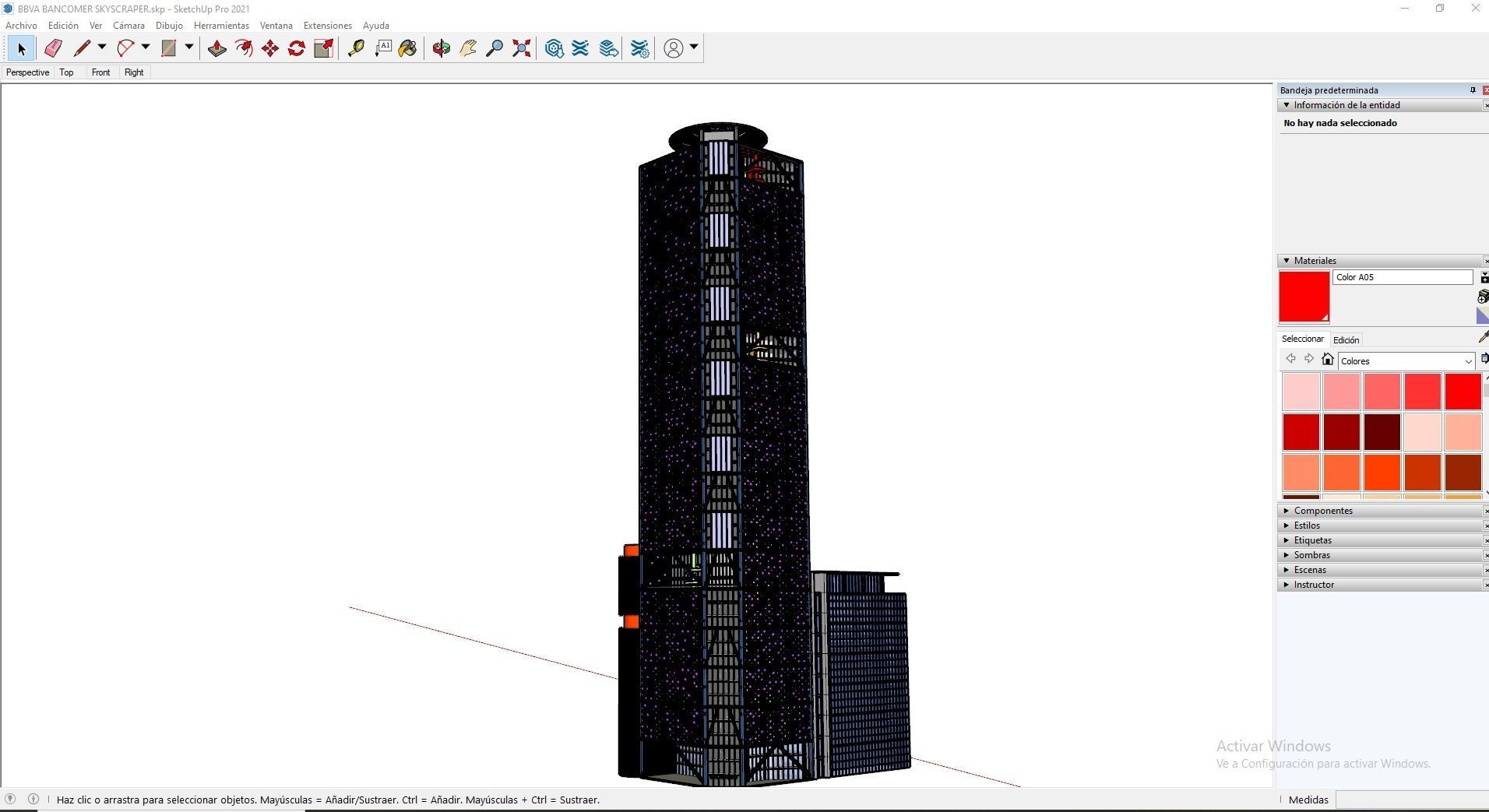 BBVA Bancomer Tower 3D model_31