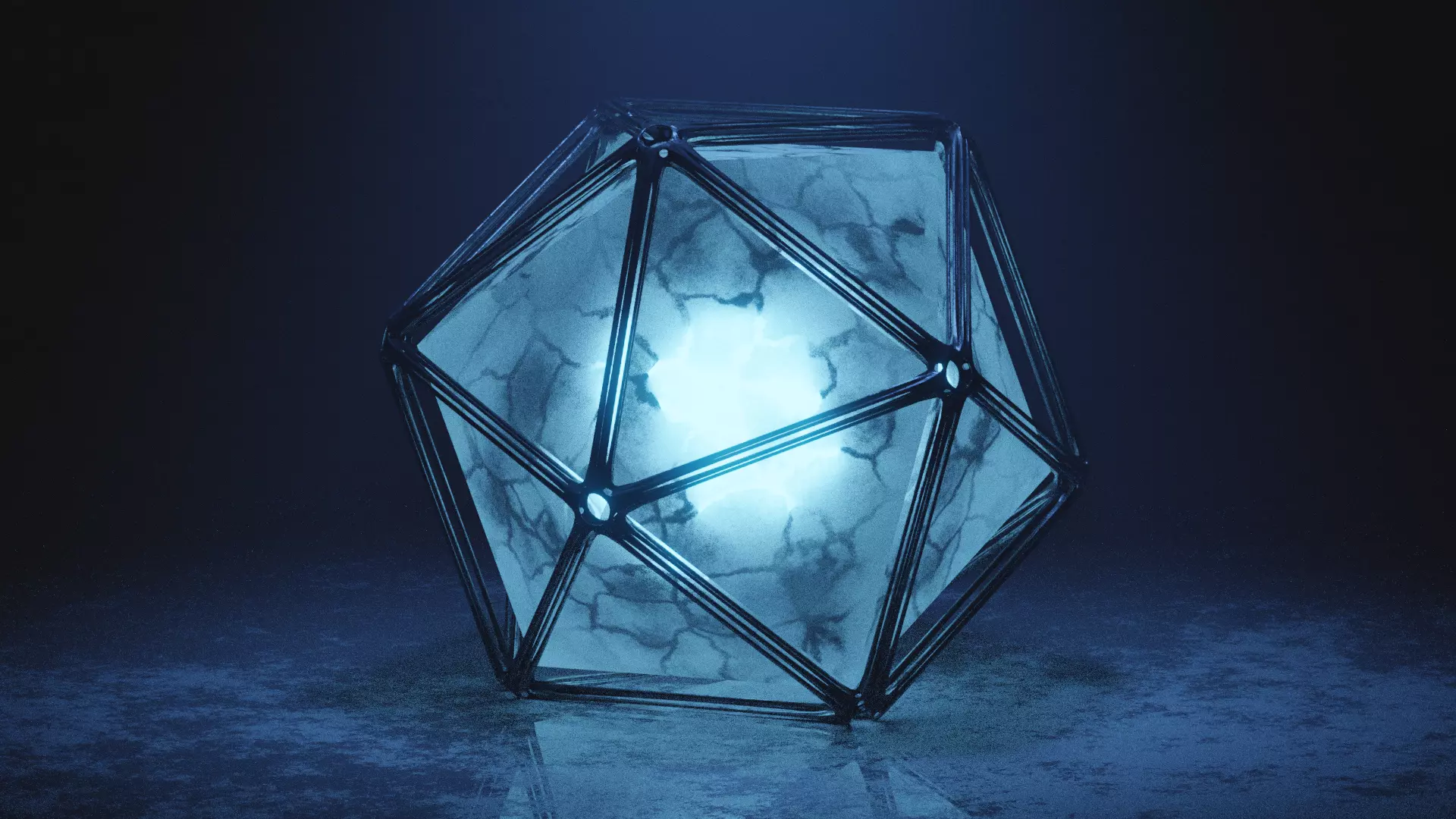 Special cube scene in blender Free 3D model