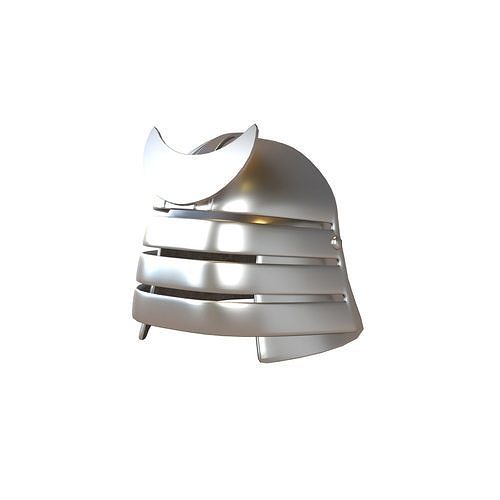 War Helmet V3 001 Low-poly 3D model