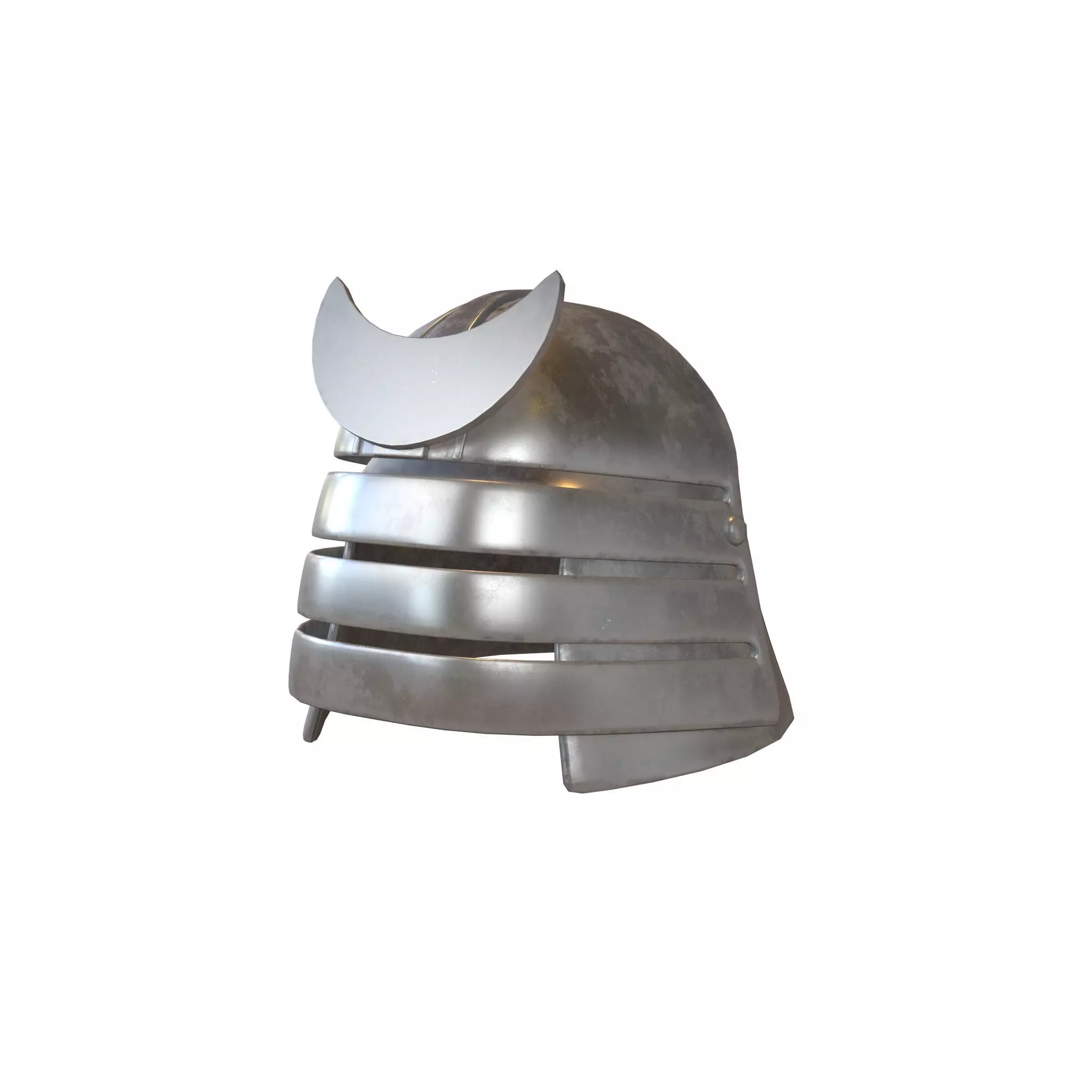 War Helmet V3 002 Low-poly 3D model_0