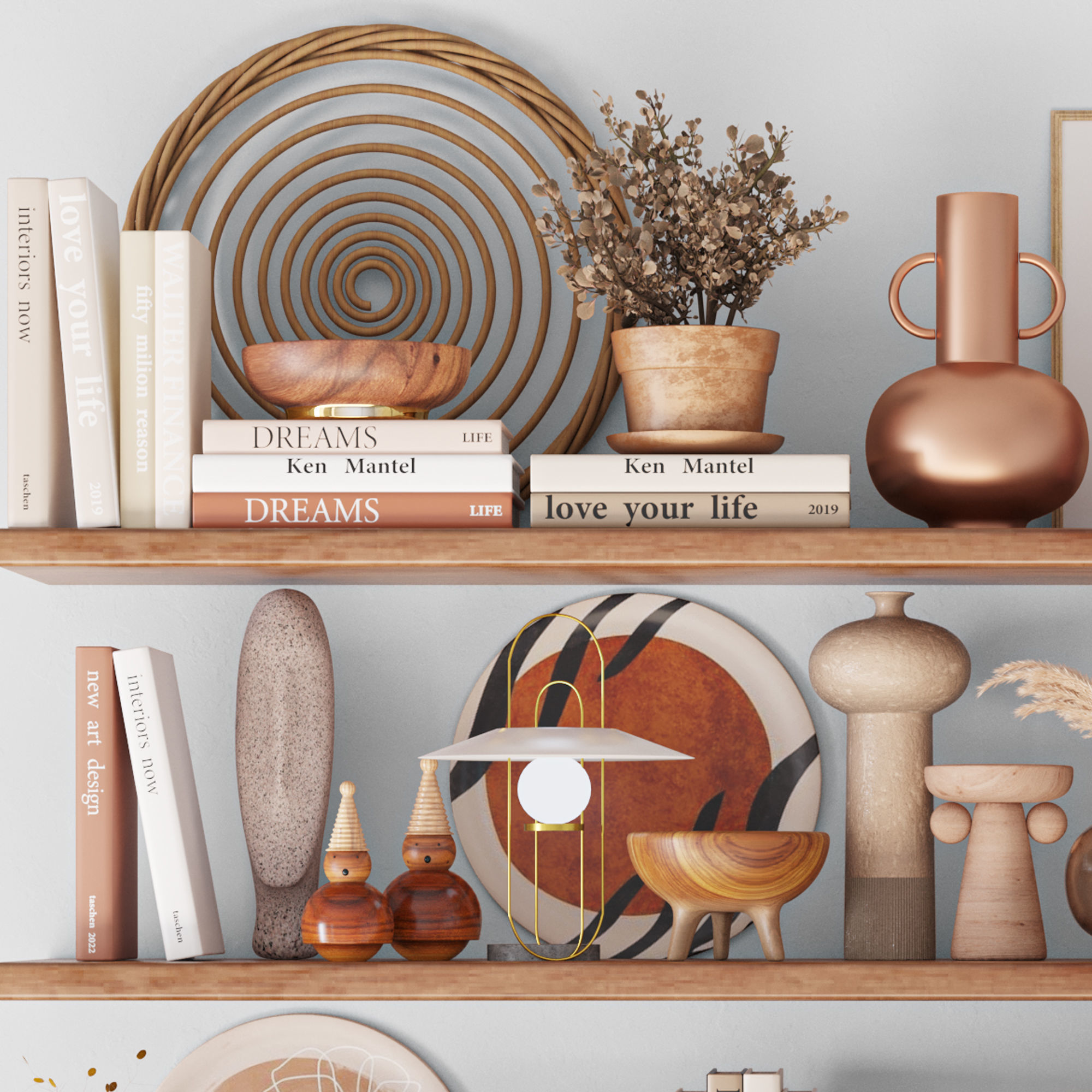 decorative set28 3D model_4