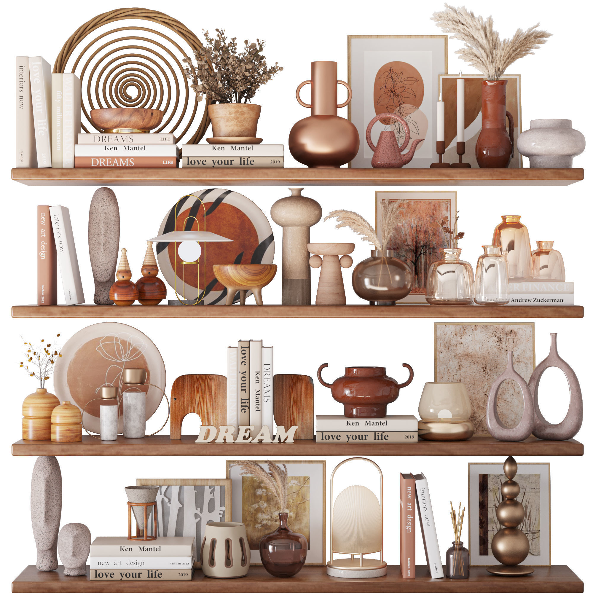 decorative set28 3D model_1