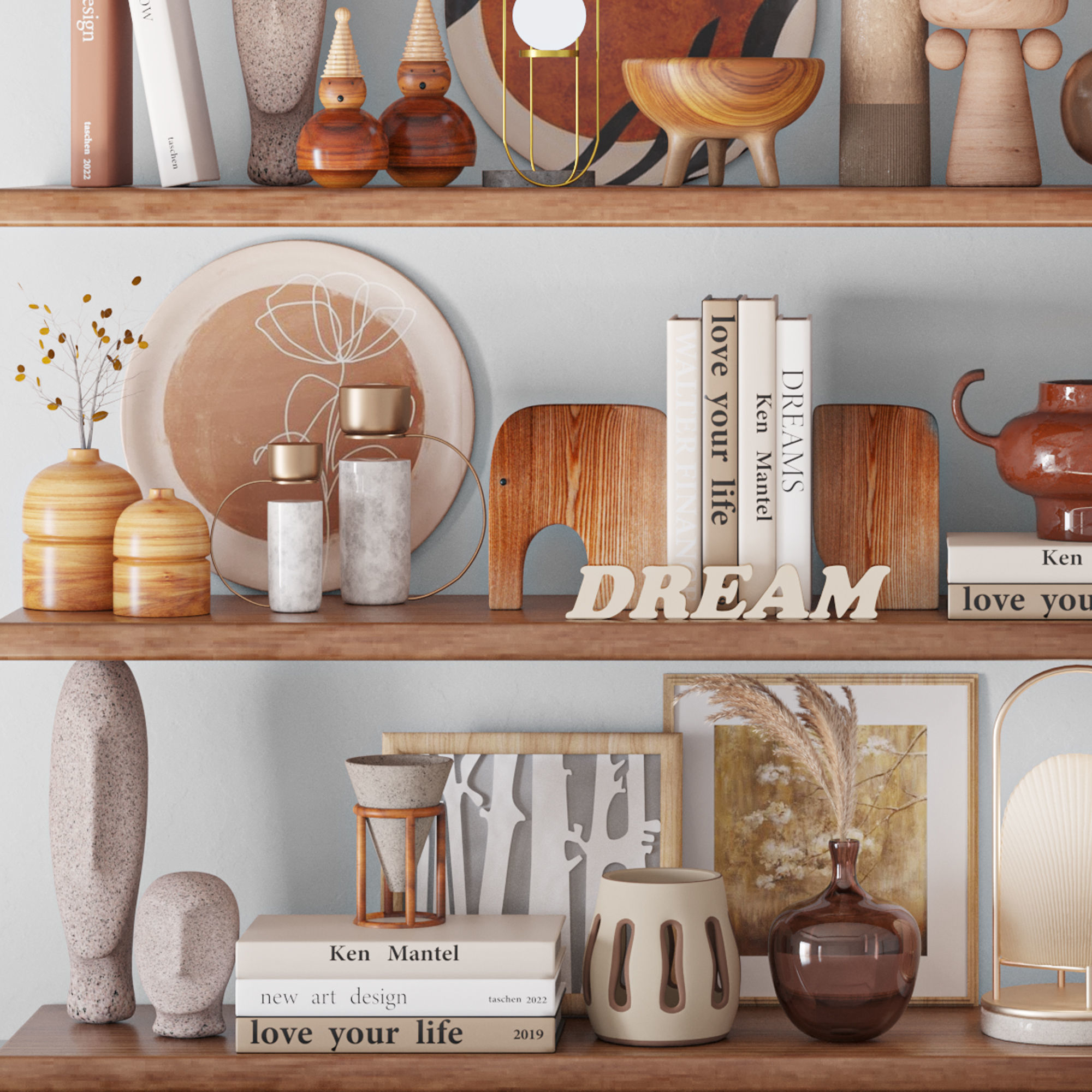 decorative set28 3D model_6