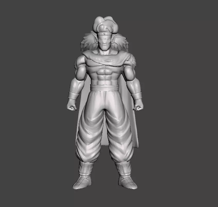 Papoi 3D Model dragon ball character 3D print model_0