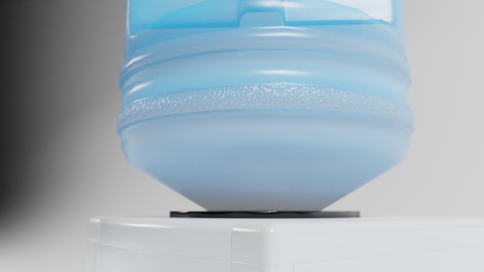 Water cooler Low-poly 3D model_7