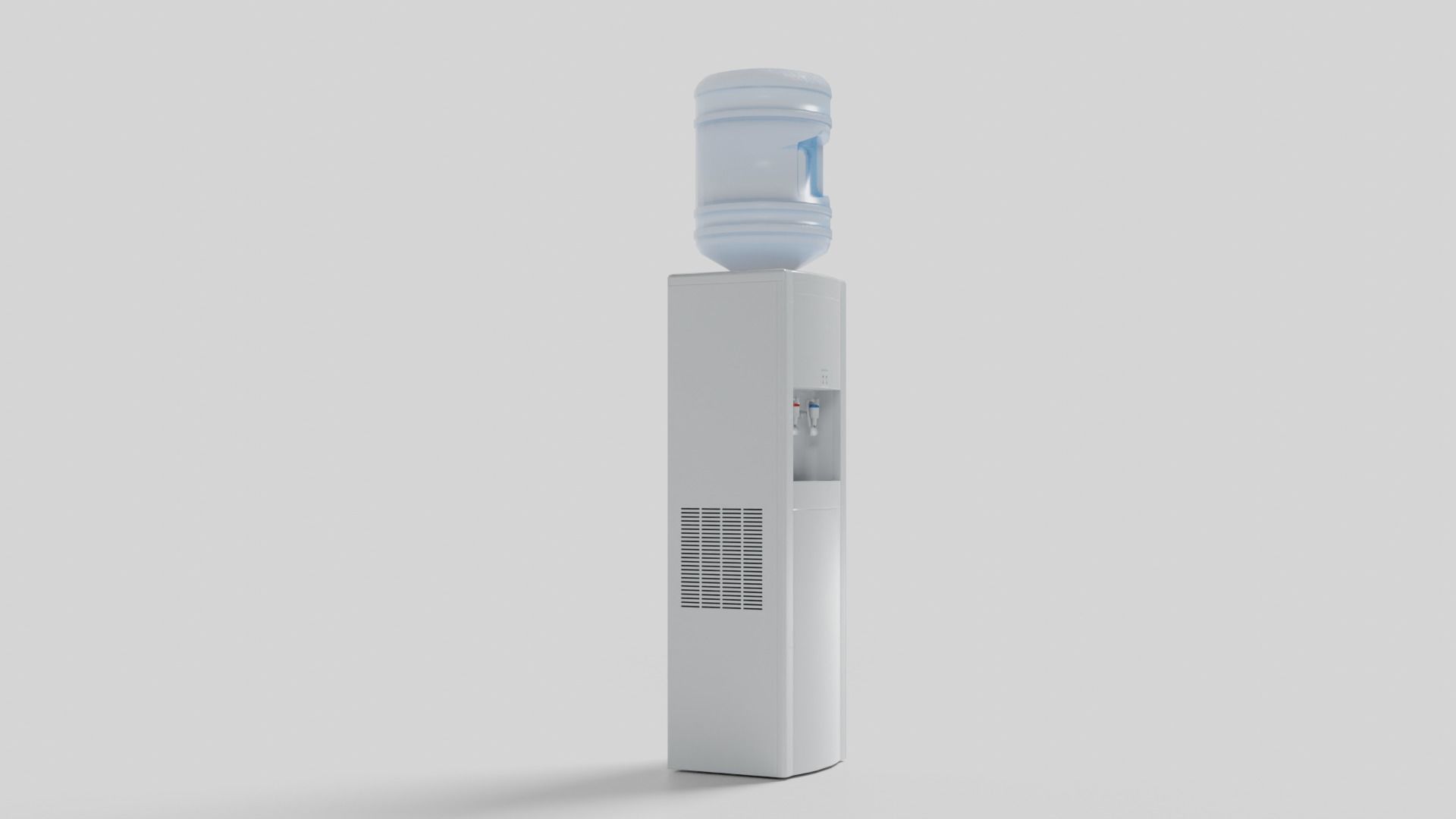 Water cooler Low-poly 3D model_18