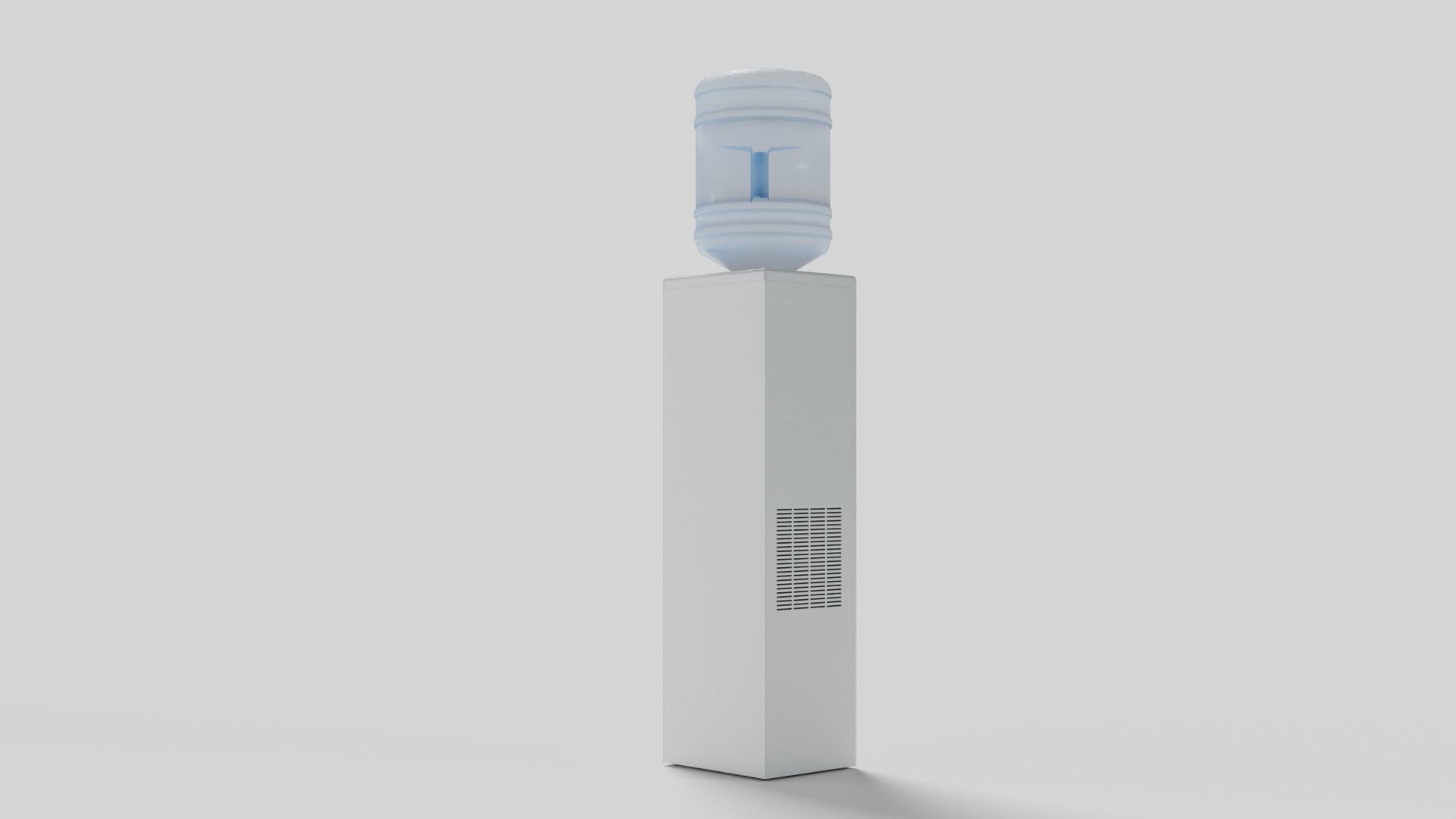 Water cooler Low-poly 3D model_26