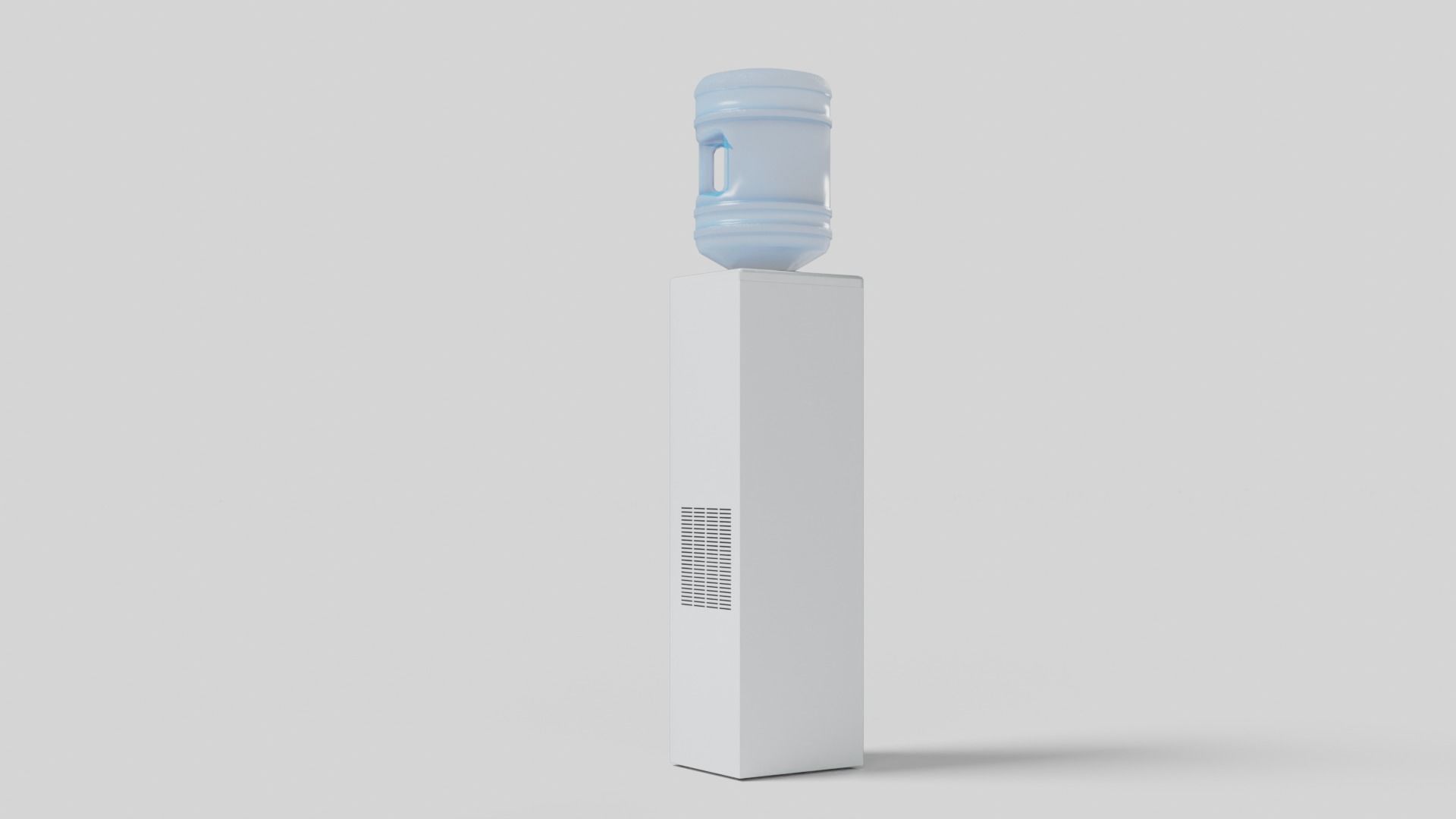 Water cooler Low-poly 3D model_33
