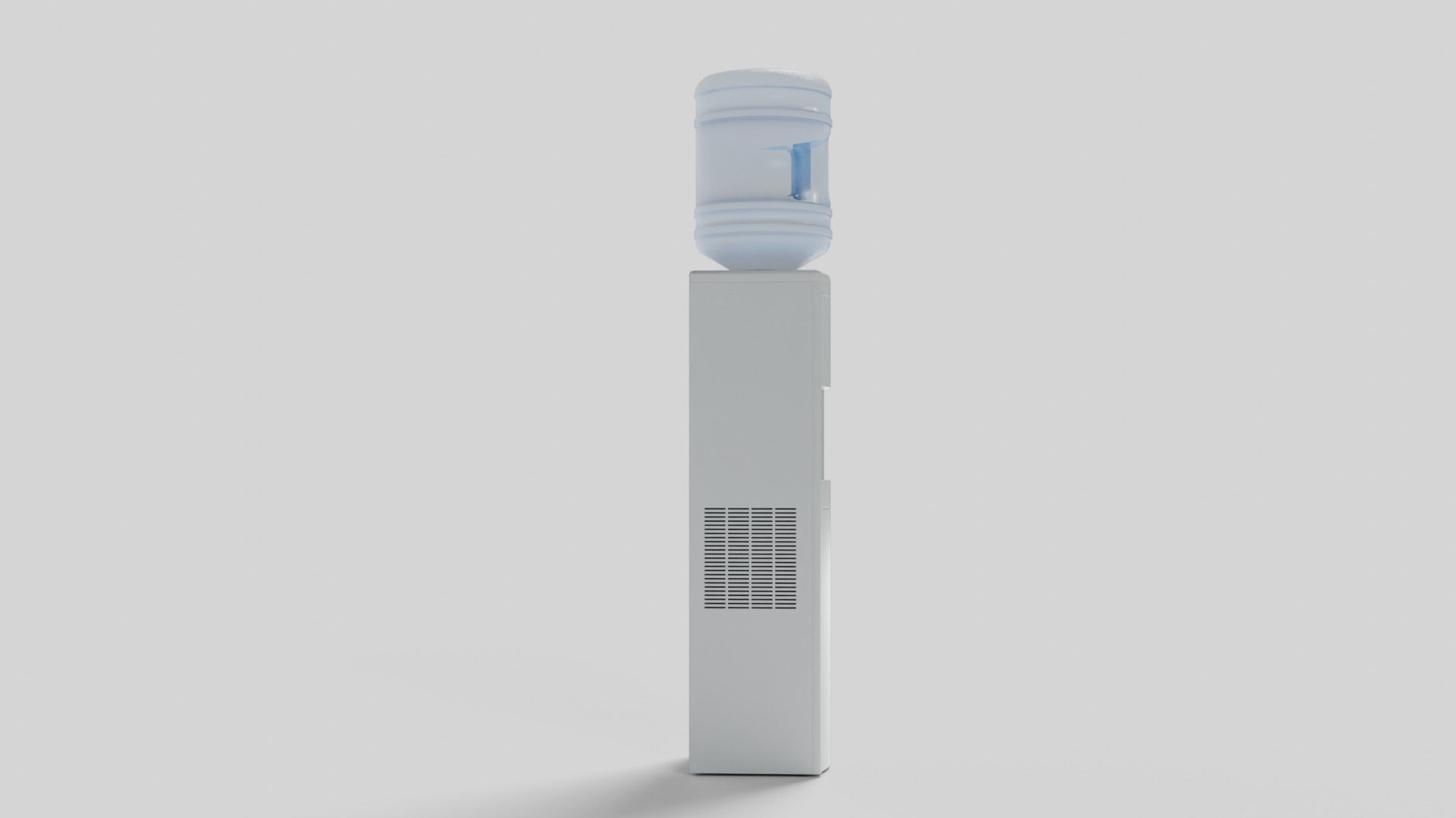 Water cooler Low-poly 3D model_21