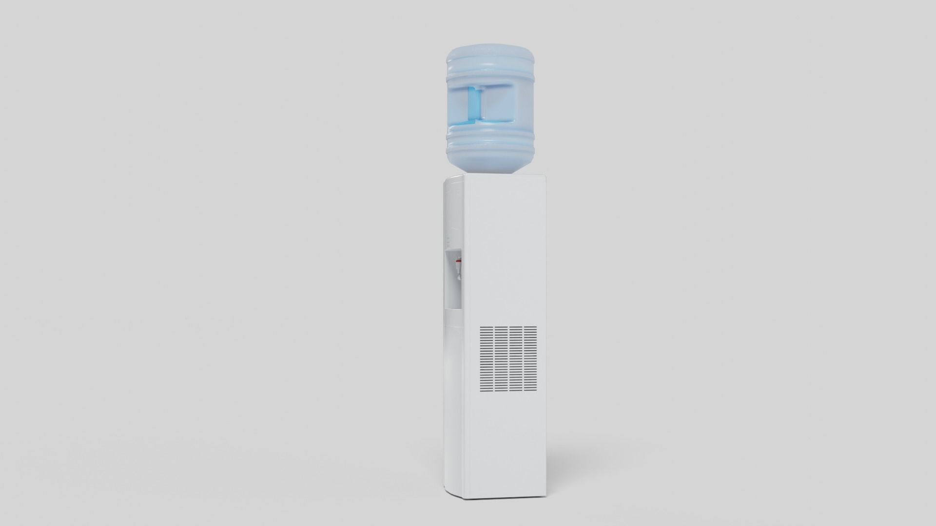 Water cooler Low-poly 3D model_39