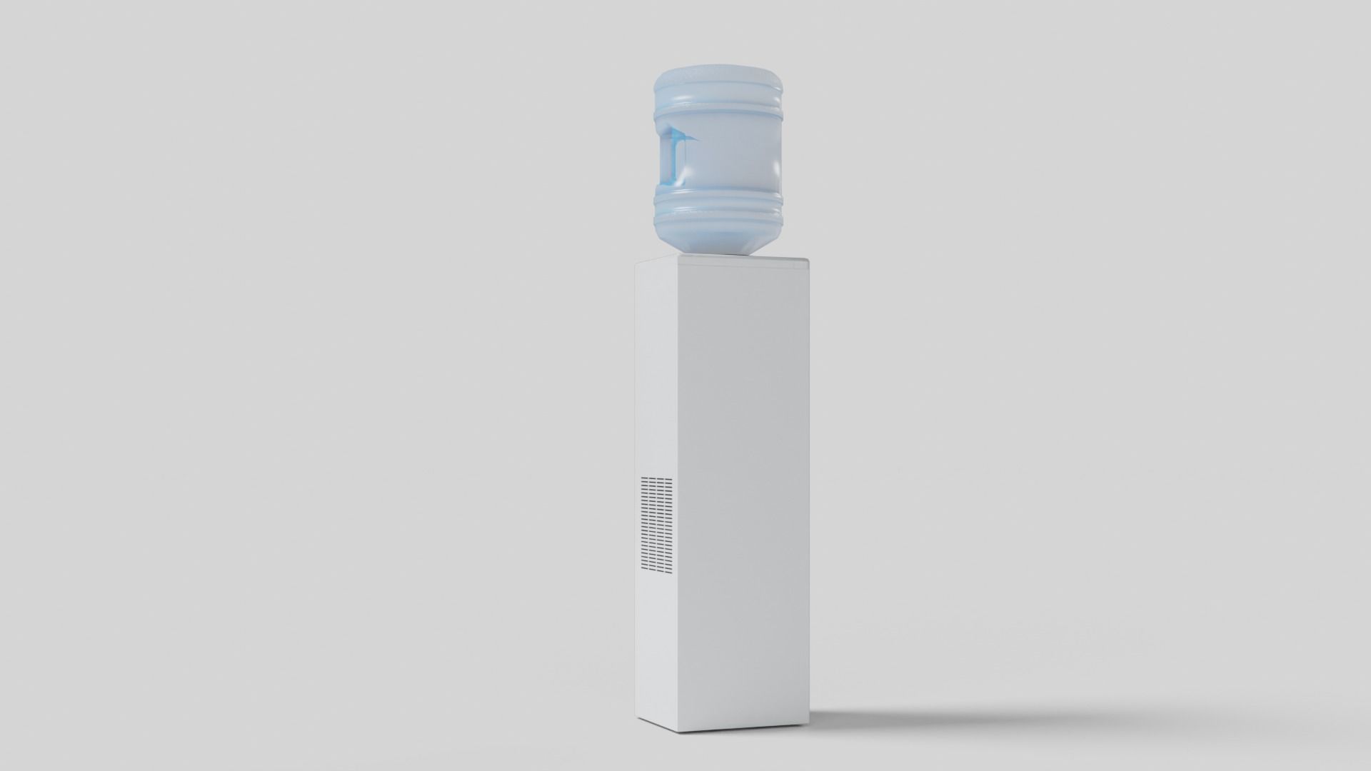 Water cooler Low-poly 3D model_34
