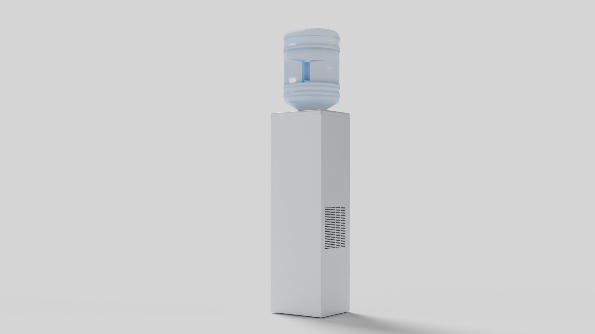 Water cooler Low-poly 3D model_24