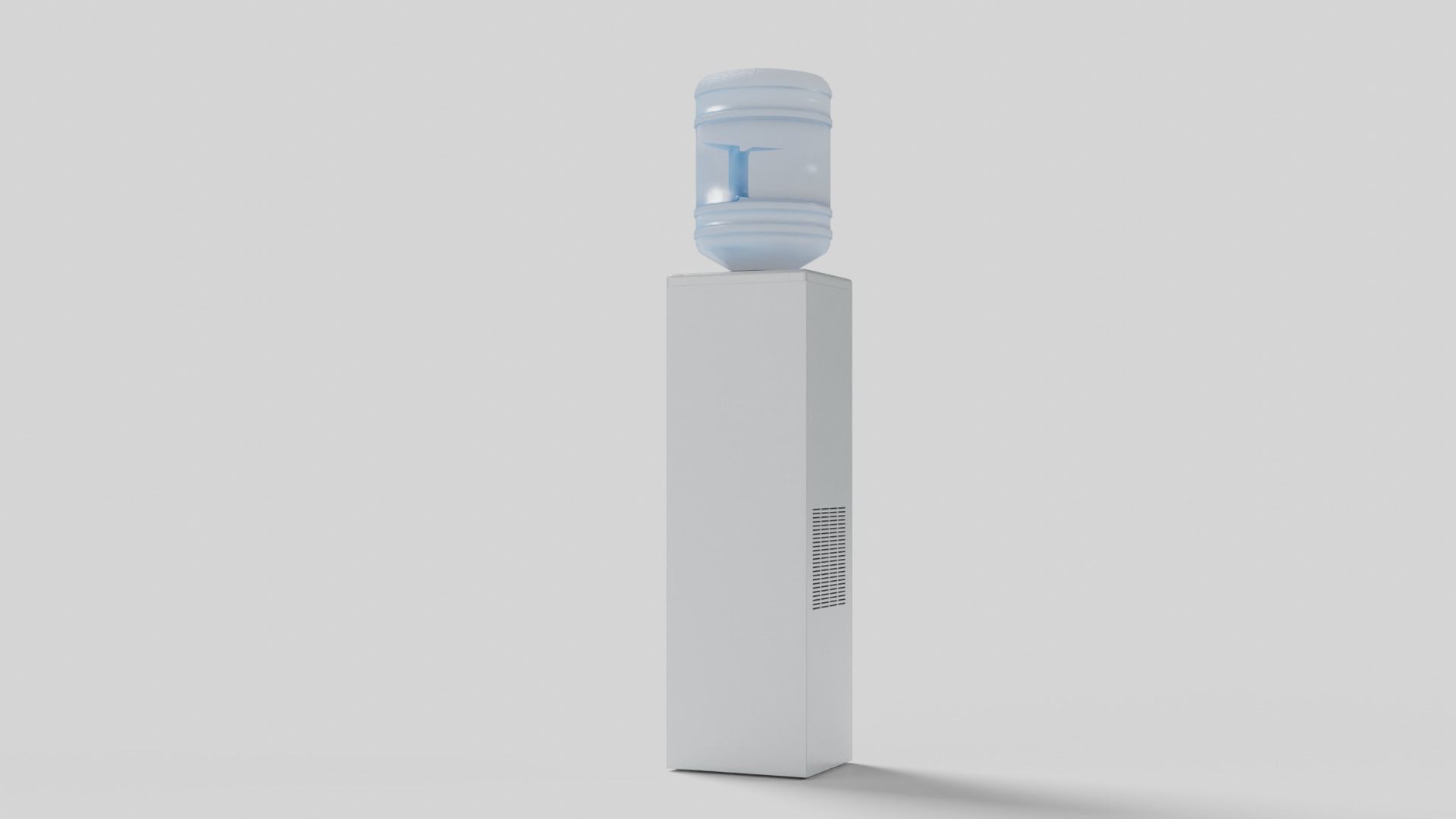Water cooler Low-poly 3D model_31