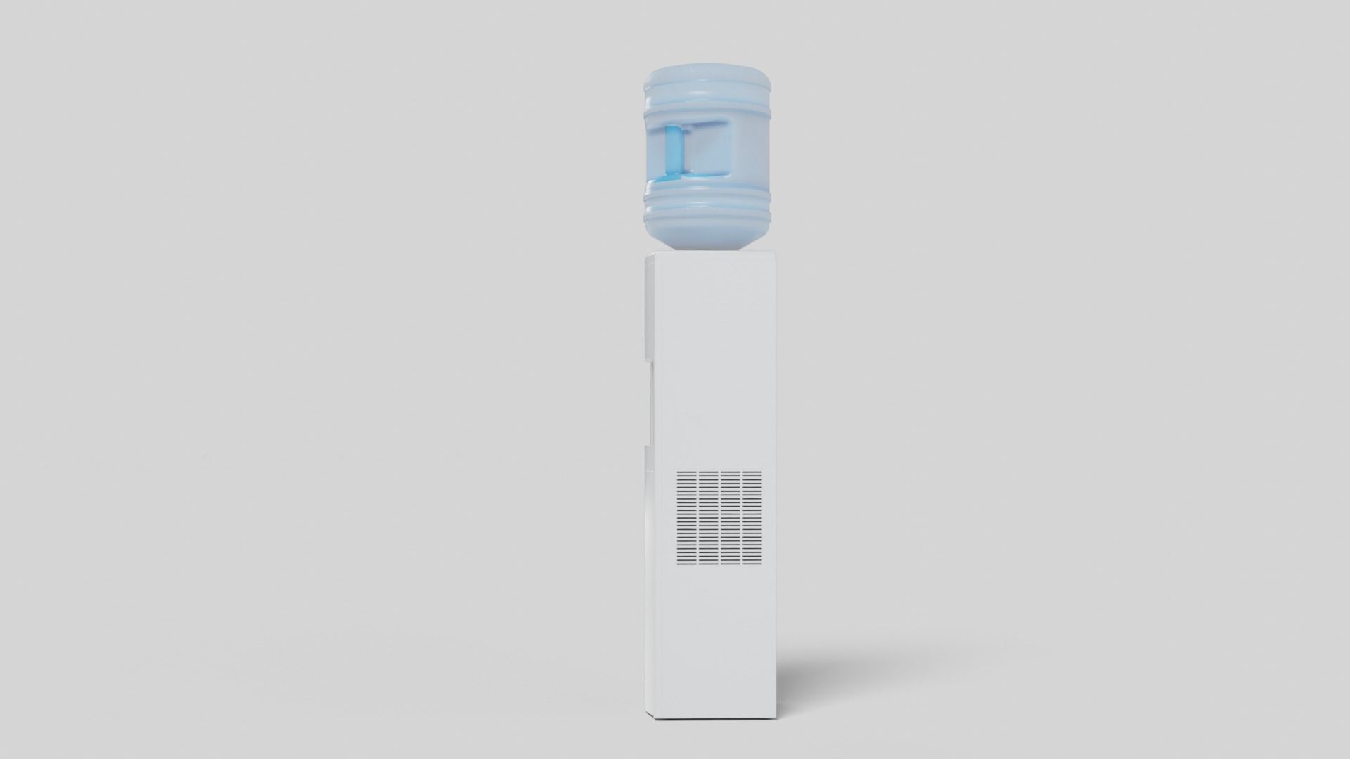 Water cooler Low-poly 3D model_30