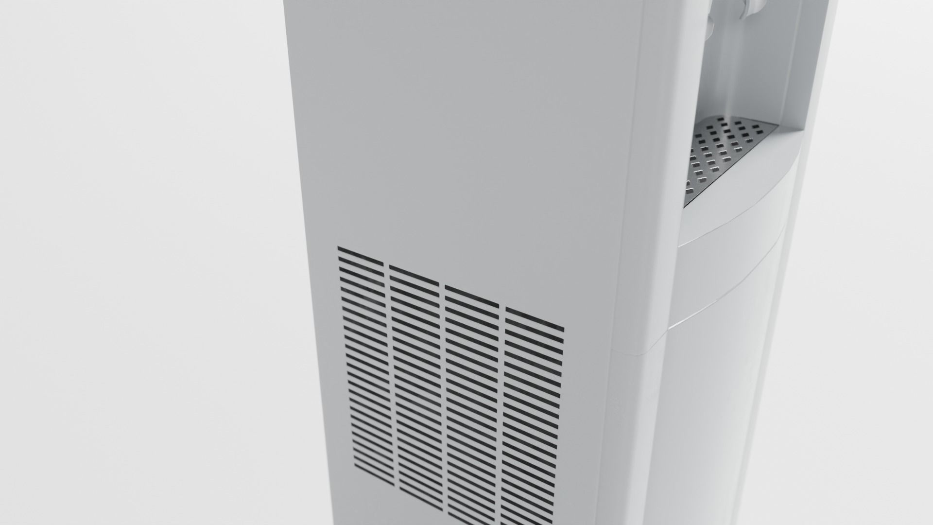 Water cooler Low-poly 3D model_2