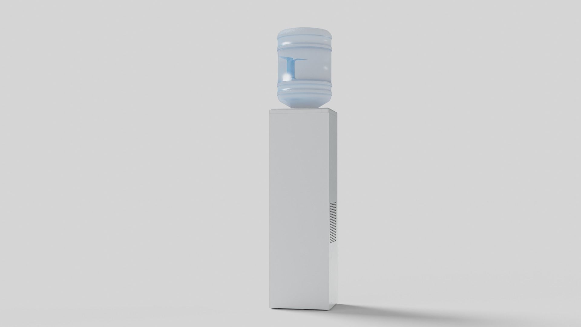 Water cooler Low-poly 3D model_36