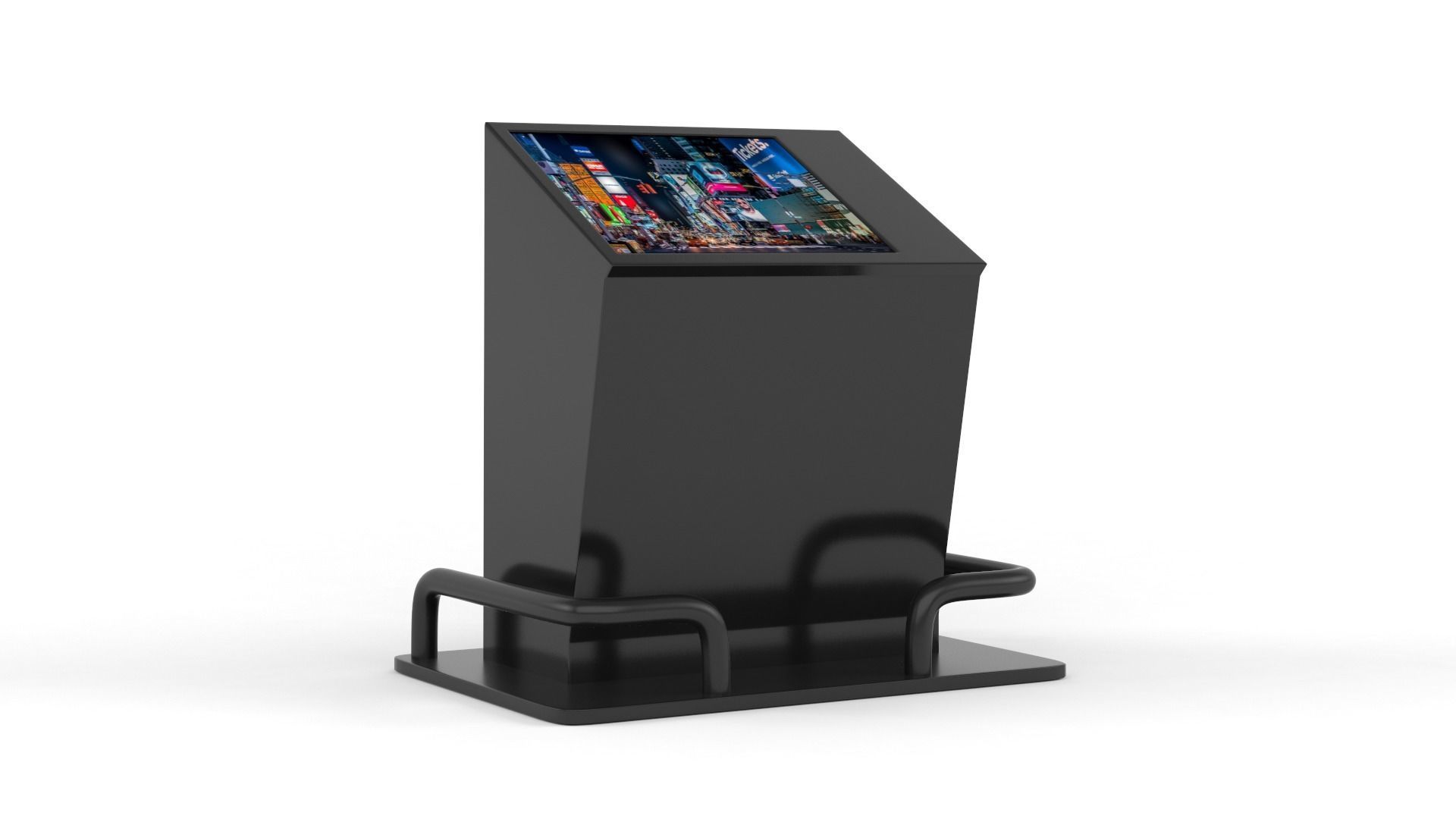 Information Kiosk 3D model_5