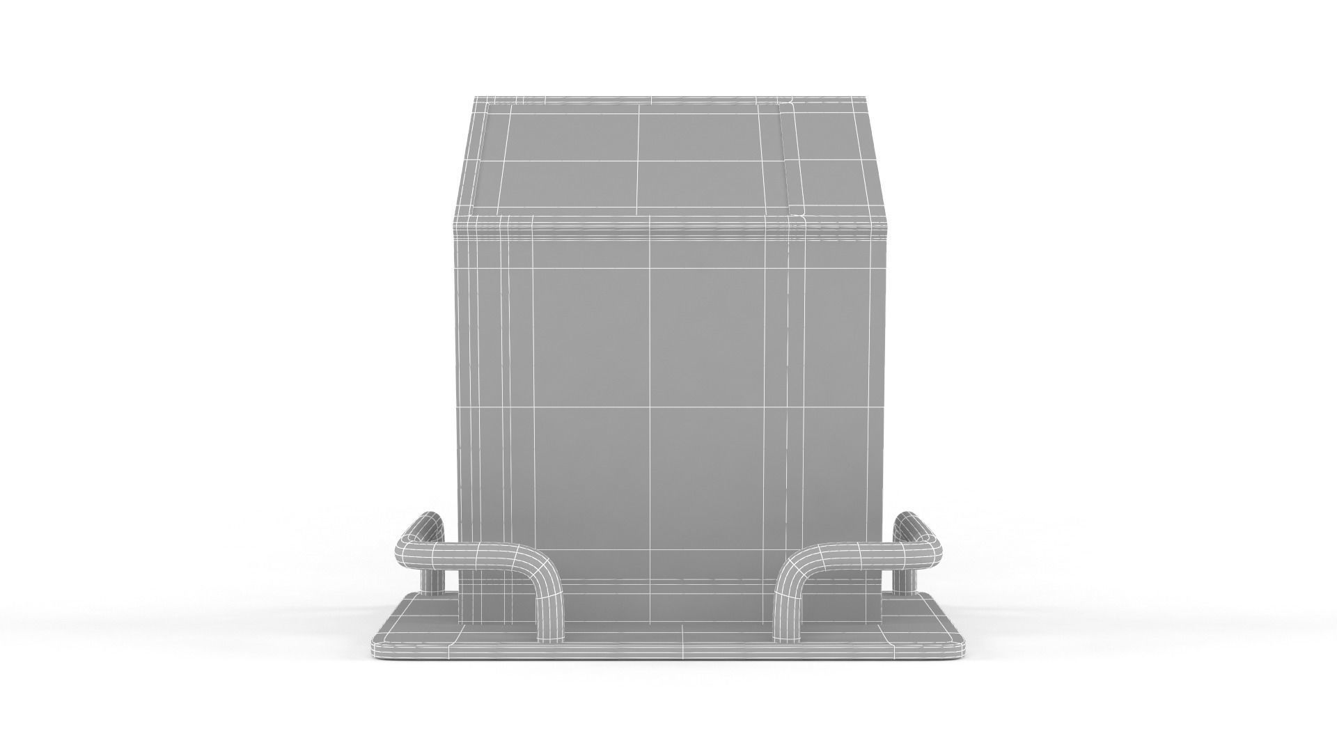 Information Kiosk 3D model_7