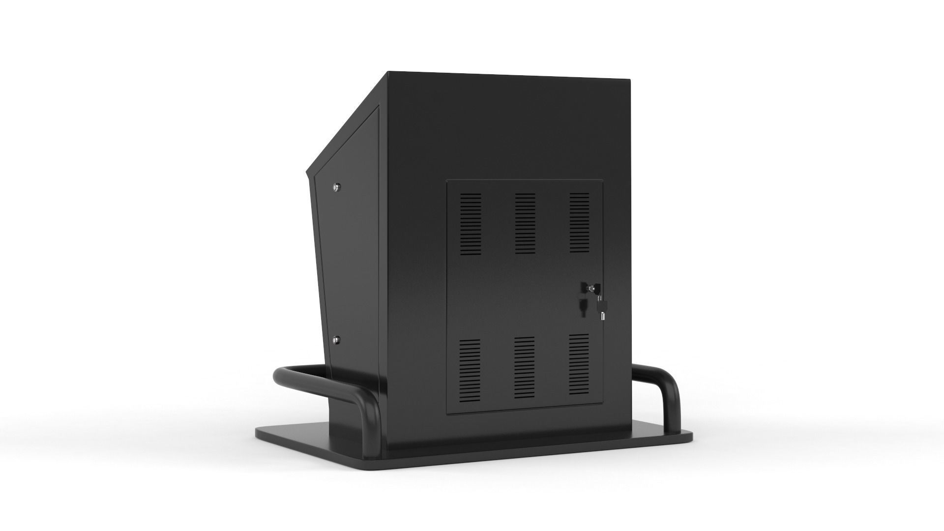 Information Kiosk 3D model_3