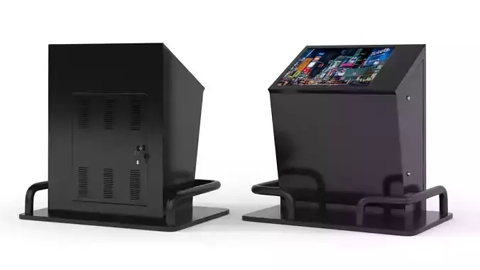Information Kiosk 3D model