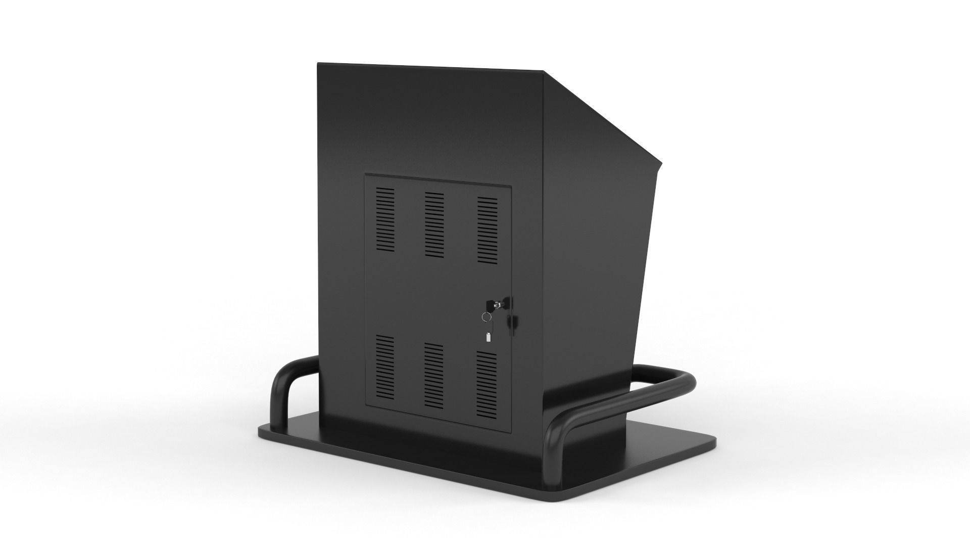 Information Kiosk 3D model_4