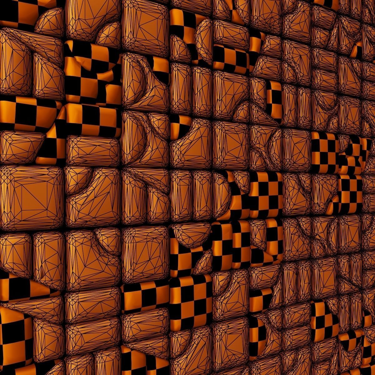 Panel stone smooth clear facture n1 3D model_15