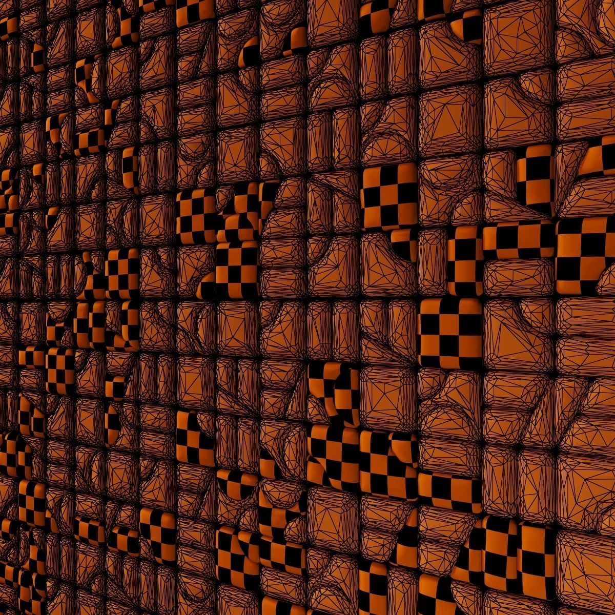 Panel stone smooth clear facture n1 3D model_14