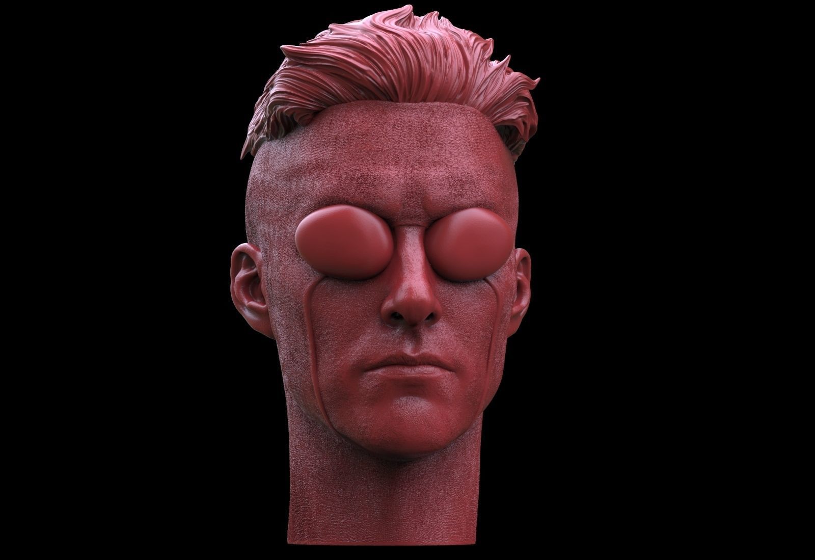 Invincible Head  3D print model_2
