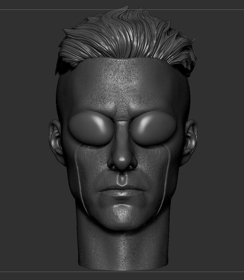 Invincible Head  3D print model_4