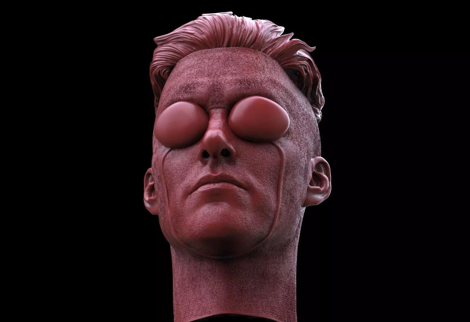 Invincible Head  3D print model_0