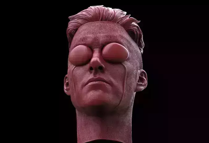 Invincible Head  3D print model