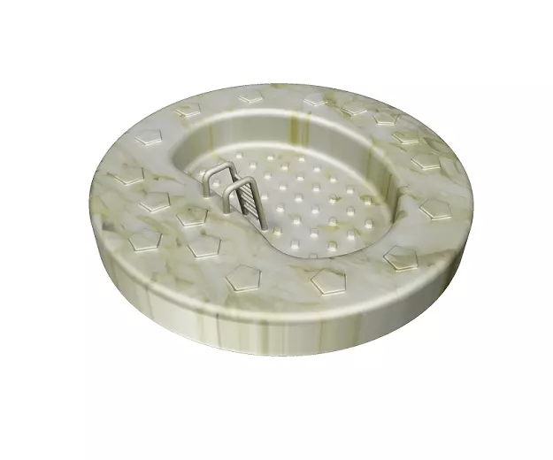 Cartoon Swimming Pool Low-poly 3D model_0