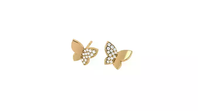 Butterfly earring-V2