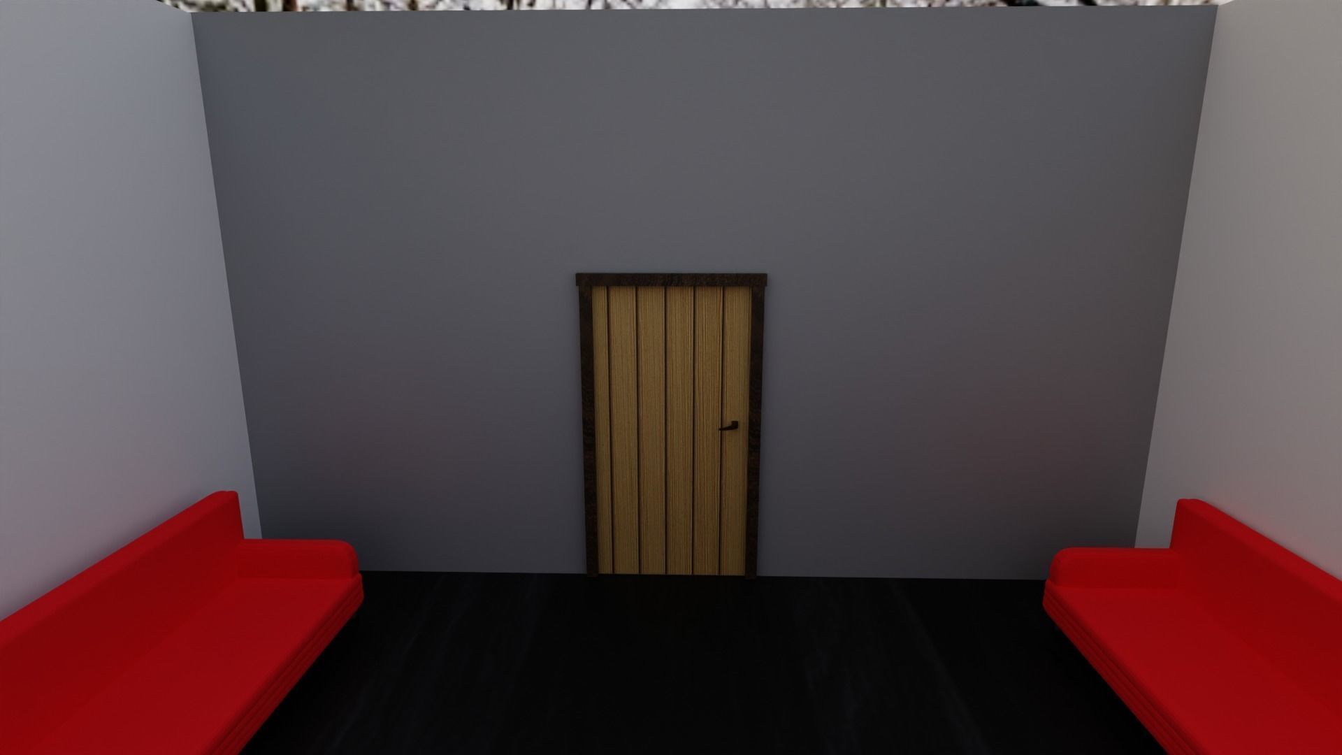 3d office model without ceiling Low-poly 3D model_10