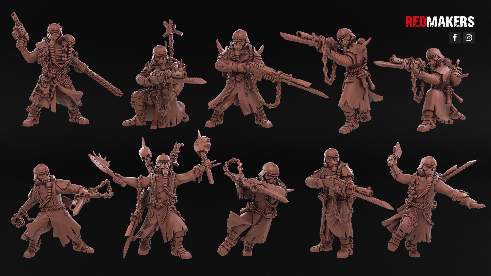 Renegade Death Squad - Heretics 3D print model_2