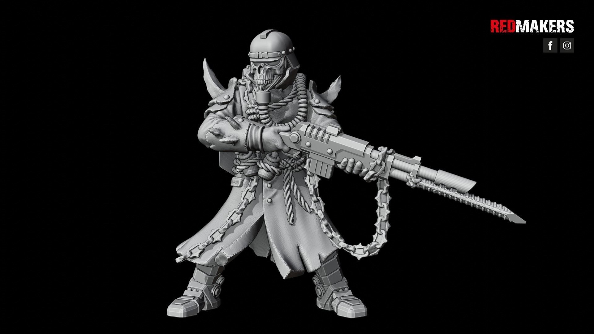 Renegade Death Squad - Heretics 3D print model_46