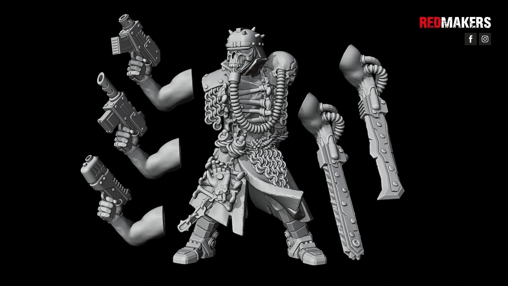 Renegade Death Squad - Heretics 3D print model_57