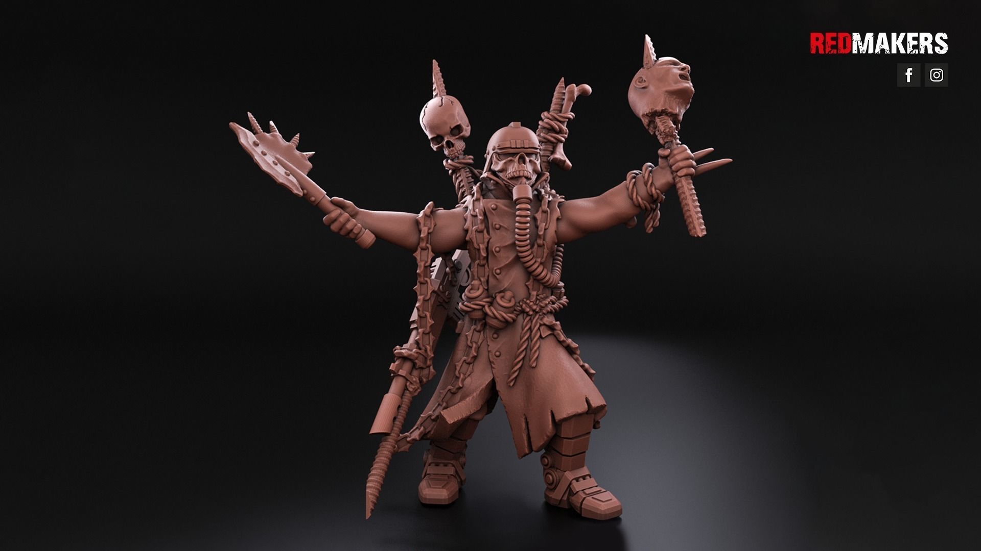 Renegade Death Squad - Heretics 3D print model_13