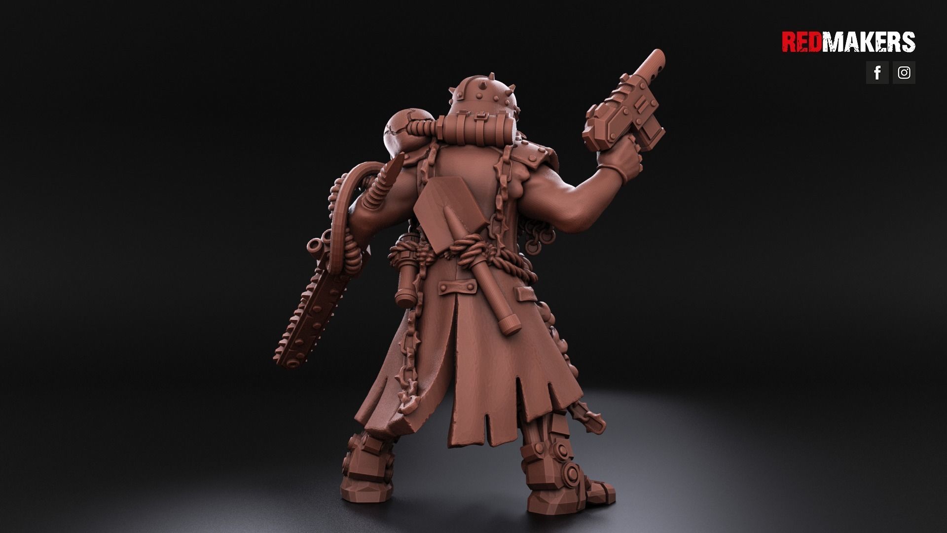 Renegade Death Squad - Heretics 3D print model_26