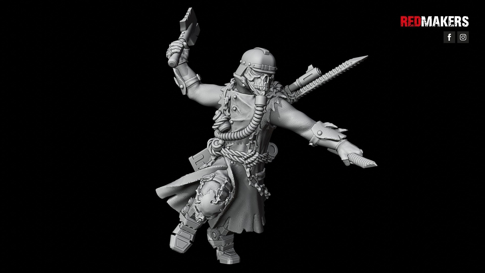 Renegade Death Squad - Heretics 3D print model_37