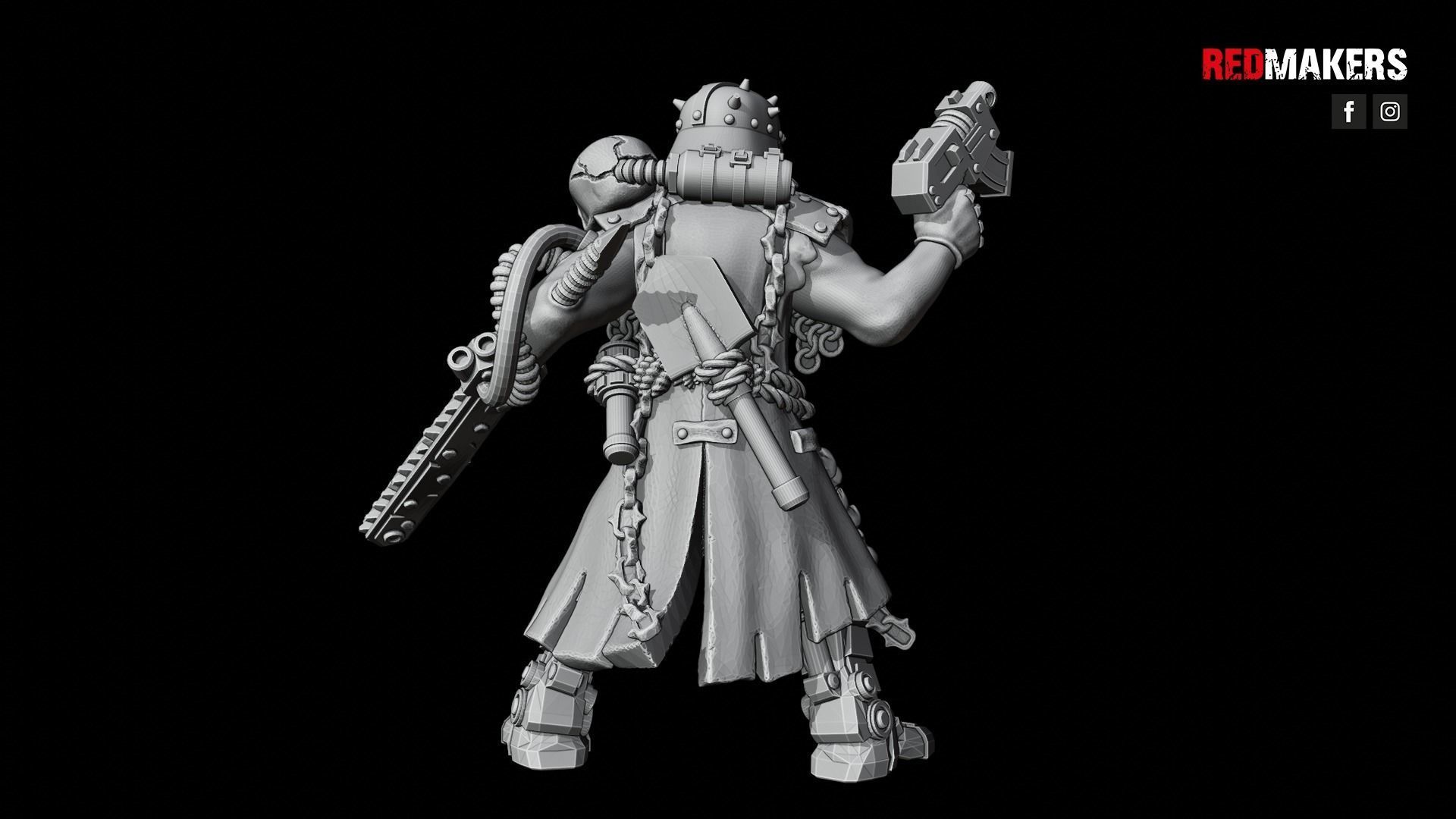 Renegade Death Squad - Heretics 3D print model_56