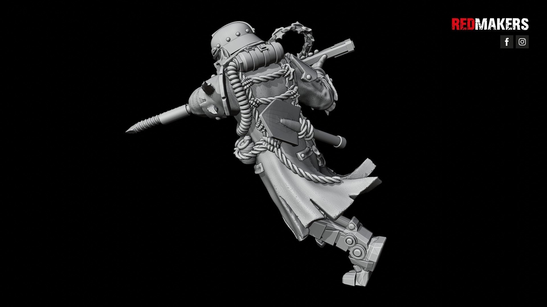 Renegade Death Squad - Heretics 3D print model_35